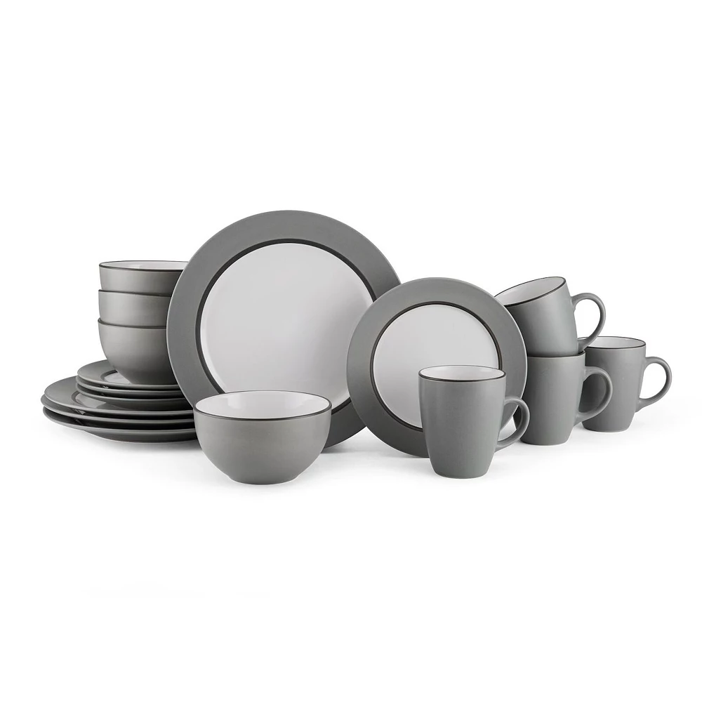 Pfaltzgraff Everyday Grayson 16-pc. Dinnerware Set 2 Pfaltzgraff Everyday Grayson 16-pc. Dinnerware Set - Image 2