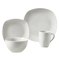 Gallery Logan 16-pc. Soft Square Dinnerware Set