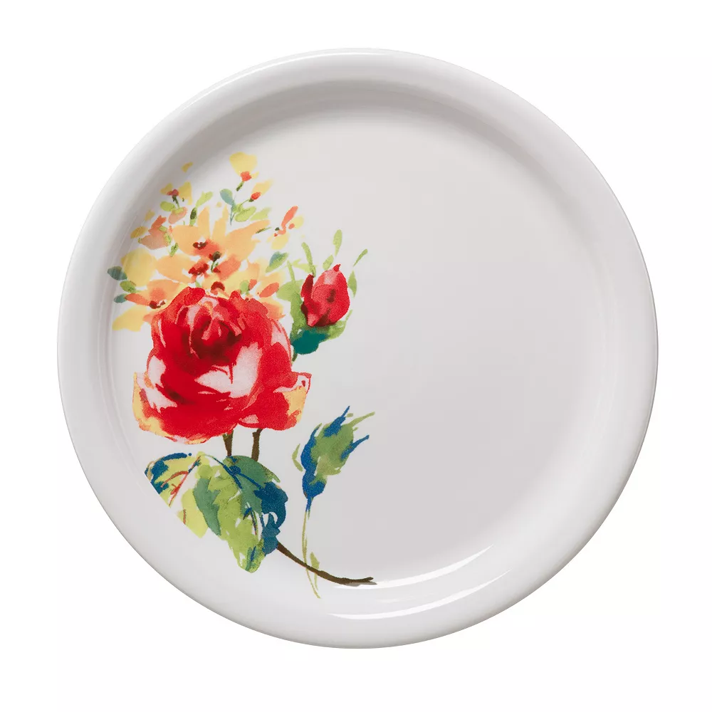 Fiesta 9-in. Floral Bouquet Buffet Plate 1 Fiesta 9-in. Floral Bouquet Buffet Plate