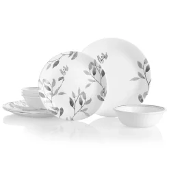 CORELLE BOUTIQUE Corelle Misty Leaves 12-pc. Dinnerware Set