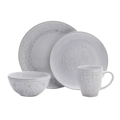 Pfaltzgraff 16-piece Blossom White Dinnerware Set