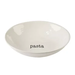 Certified International Just Words Pasta Bowl