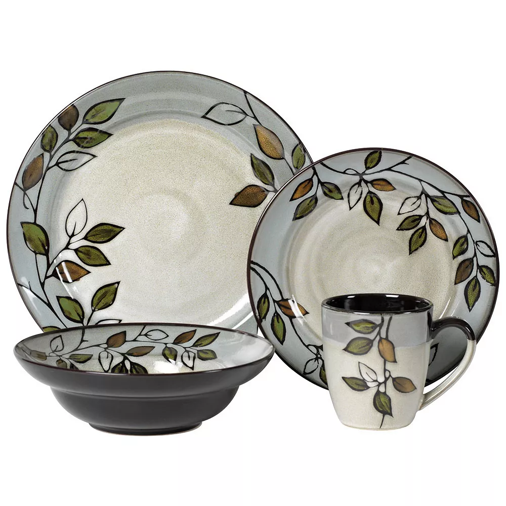 Pfaltzgraff Rustic Leaves 16-pc. Dinnerware Set 1 Pfaltzgraff Rustic Leaves 16-pc. Dinnerware Set