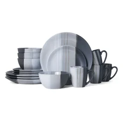 Pfaltzgraff Parker Gray 16-pc. Dinnerware Set
