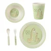 Precious Moments Set Of 5 Mealtime Giraffe Gift Set