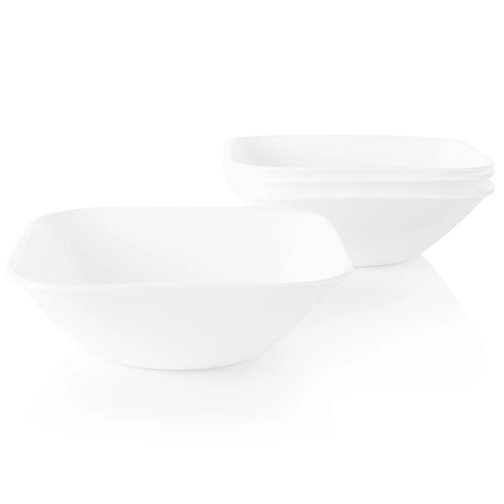 Corelle Vivid White 4-pc. Bowl Set 1 Corelle Vivid White 4-pc. Bowl Set