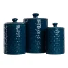 10 Strawberry Street Ocean 3-pc. Canister Set
