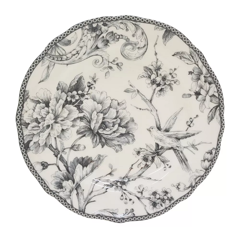 222 Fifth Adelaide Grey 16-pc. Dinnerware Set 2 222 Fifth Adelaide Grey 16-pc. Dinnerware Set - Image 2