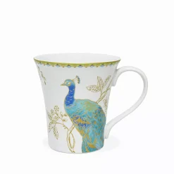 222 Fifth Peacock Garden White 16-pc. Dinnerware Set -Mikasa Sales 4014955 ALT3