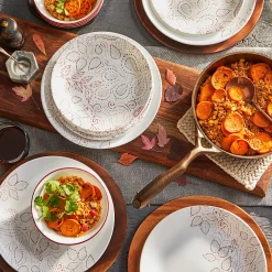 Corelle Leaf Stitch 12-pc. Dinnerware Set -Mikasa Sales 4479771 ALT5