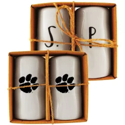Unbranded Clemson Tigers Artisan Salt & Pepper Shakers