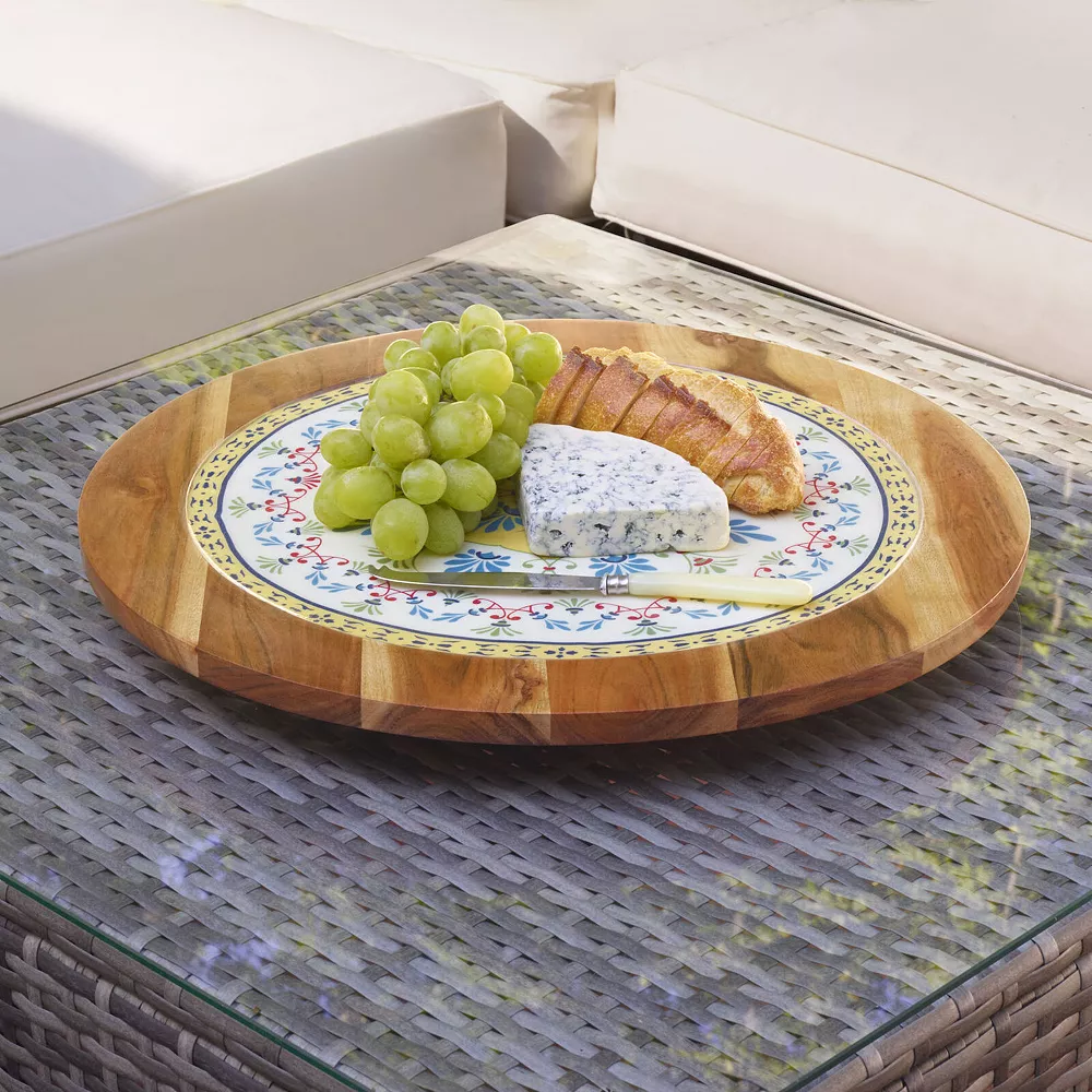 Gourmet Basics Vella Round Lazy Susan 2 Gourmet Basics Vella Round Lazy Susan - Image 2