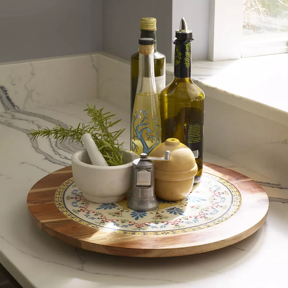 Gourmet Basics Vella Round Lazy Susan 3 Gourmet Basics Vella Round Lazy Susan - Image 3