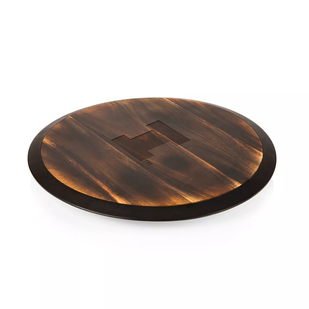 Picnic Time Illinois Fighting Illini Lazy Susan Serving Tray 1 Picnic Time Illinois Fighting Illini Lazy Susan Serving Tray