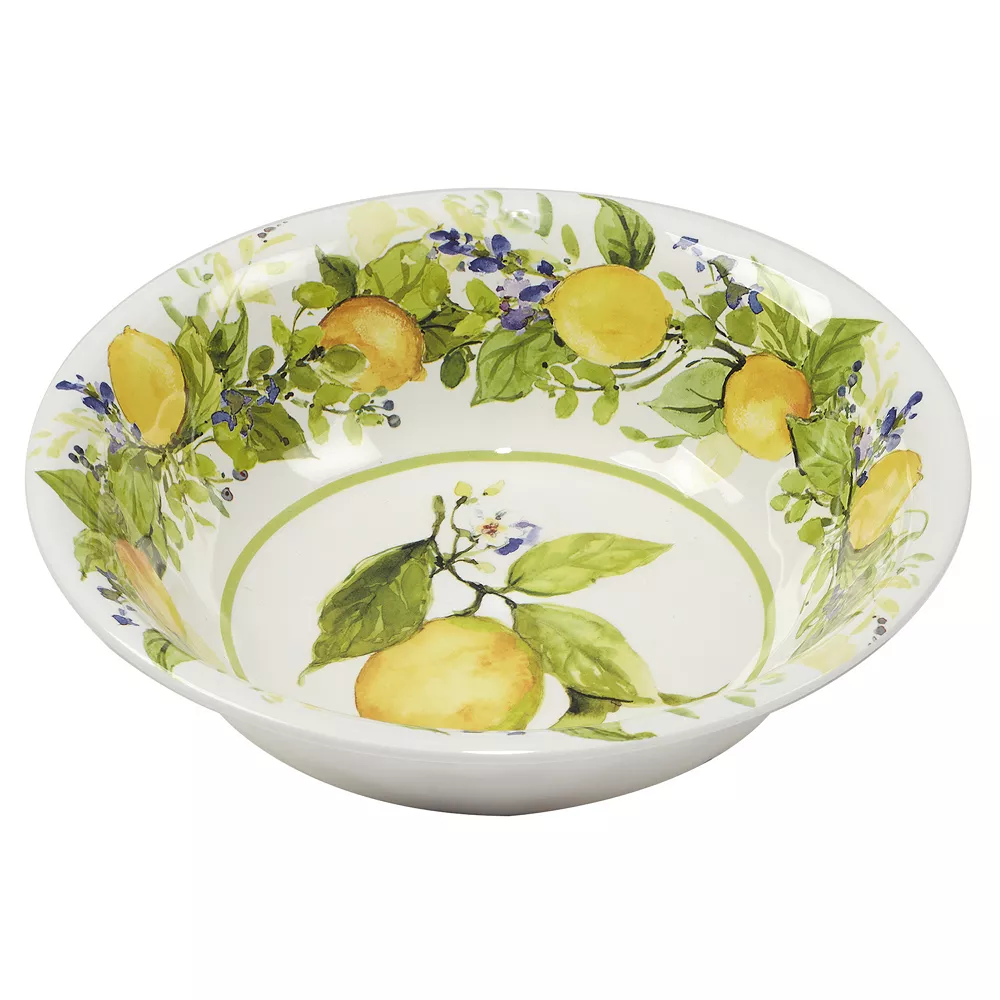 Certified International Lemon Zest 6-pc. Melamine All-Purpose Bowl Set 2 Certified International Lemon Zest 6-pc. Melamine All-Purpose Bowl Set - Image 2