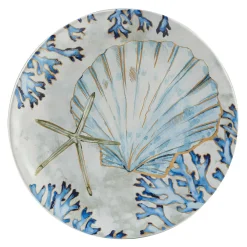 Certified International Playa Shells 4-pc. Salad Plate Set -Mikasa Sales 4988013 ALT4