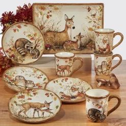 Certified International Pine Forest 16-pc. Dinnerware Set -Mikasa Sales 4988037 ALT2