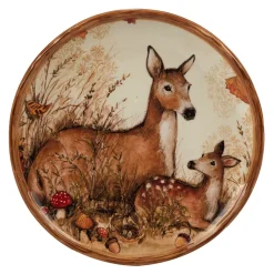 Certified International Pine Forest 4-pc. Canape Plate Set -Mikasa Sales 4988050 ALT2