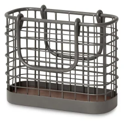 Spectrum Madison Industrial Gray Napkin Holder 7 Spectrum Madison Industrial Gray Napkin Holder -Mikasa Sales 4991673 ALT2