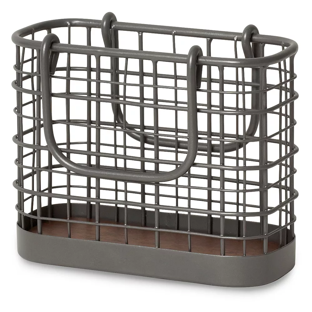 Spectrum Madison Industrial Gray Napkin Holder 3 Spectrum Madison Industrial Gray Napkin Holder - Image 3