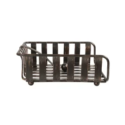 Spectrum Stripe Weighted Oil-Rubbed Bronze Napkin Holder -Mikasa Sales 4991681 ALT3