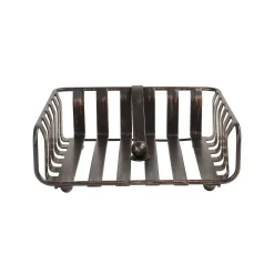 Spectrum Stripe Weighted Oil-Rubbed Bronze Napkin Holder -Mikasa Sales 4991681 ALT4