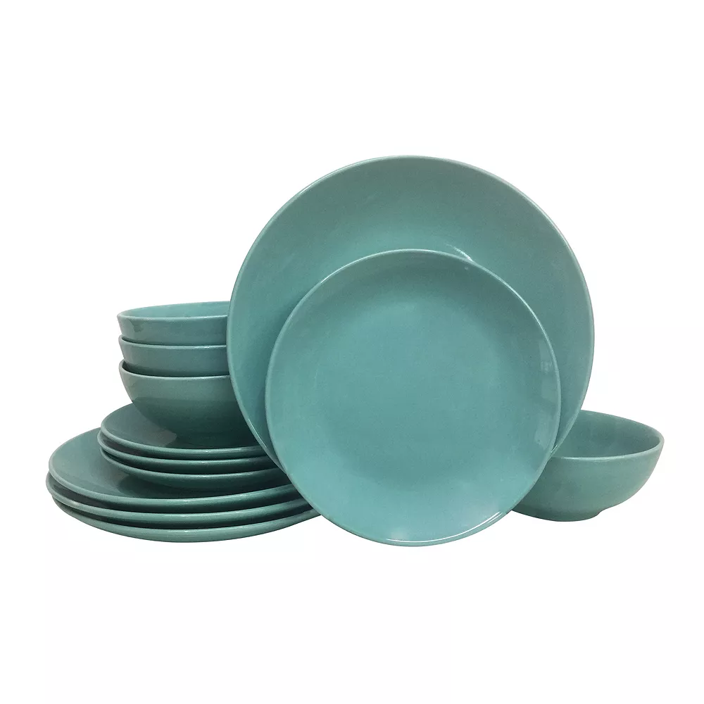 The Big One® Solid Coupe 12-pc. Dinnerware Set 1 The Big One® Solid Coupe 12-pc. Dinnerware Set