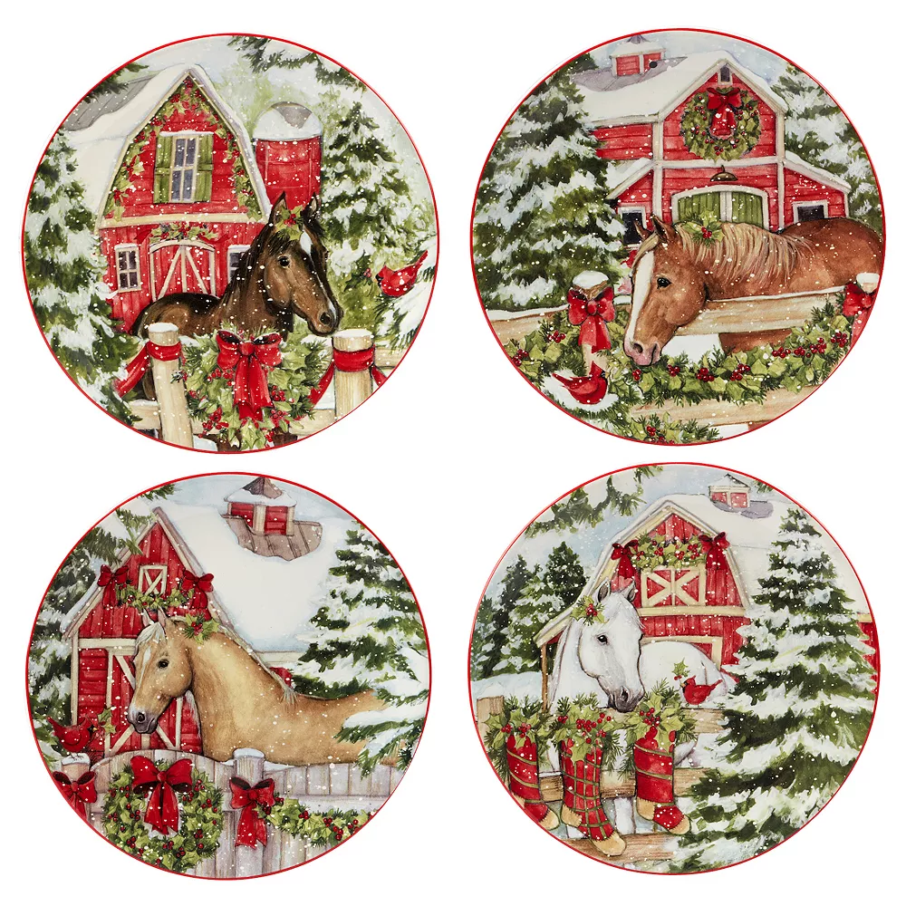 Certified International Homestead Christmas 16-pc. Dinnerware Set 3 Certified International Homestead Christmas 16-pc. Dinnerware Set - Image 3