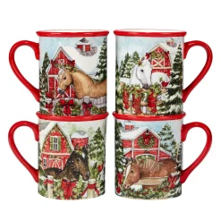 Certified International Homestead Christmas 16-pc. Dinnerware Set 7 Certified International Homestead Christmas 16-pc. Dinnerware Set -Mikasa Sales 5178474 ALT3
