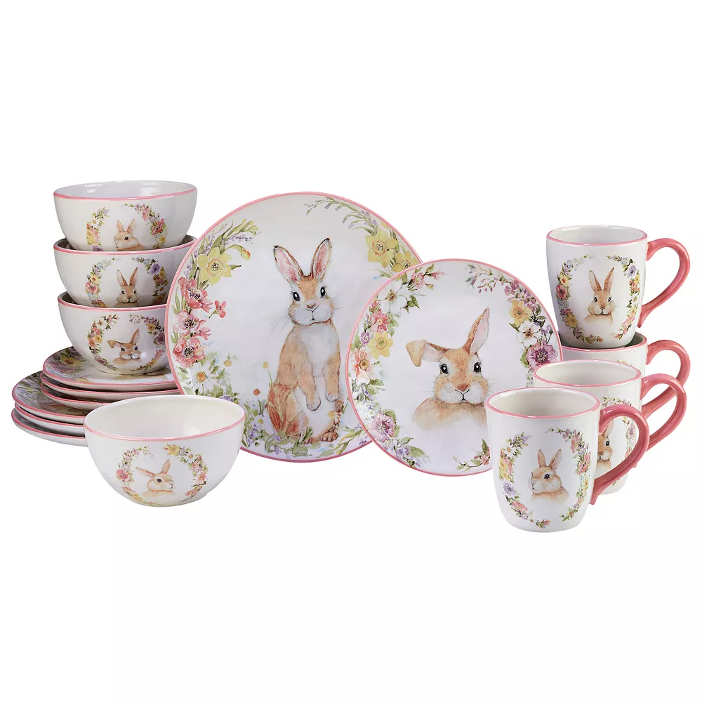 Certified International Easter Garden 16-pc. Dinnerware Set 1 Certified International Easter Garden 16-pc. Dinnerware Set