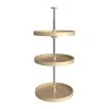 Rev-A-Shelf 6013-20-15-526 20 Inch Wood Full Circle 3 Shelf Lazy Susan, Natural