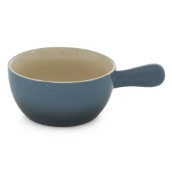 Gibson Living Crock-Pot 22oz Artisan Stoneware Soup Bowl W/ Handle, 2-Pack, Gray Gradient -Mikasa Sales 5713287 ALT2