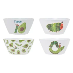 Godinger Silver World Of Eric Carle "The Very Hungry Caterpillar" 4-pc. Melamine Cereal Bowl Set