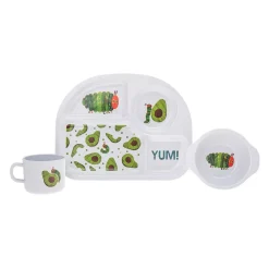 Godinger Silver World Of Eric Carle "The Very Hungry Caterpillar" 3-pc. Kids' Melamine Dinnerware Set
