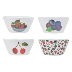 Godinger Silver World Of Eric Carle "The Very Hungry Caterpillar" 4-pc. Melamine Cereal Bowl Set