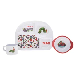 Godinger Silver World Of Eric Carle "The Very Hungry Caterpillar" 3-pc. Kids' Melamine Dinnerware Set
