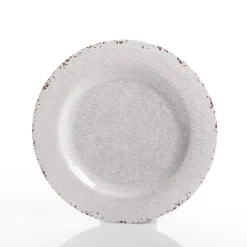 Gibson Living Gibson Studio California Mauna 12 Piece Durable Melamine Dinnerware Set, Ice -Mikasa Sales 5747910 ALT3