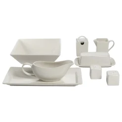 10 Strawberry Street Nova Square 40-pc. Dinnerware Set 8 10 Strawberry Street Nova Square 40-pc. Dinnerware Set -Mikasa Sales 5758053 ALT3