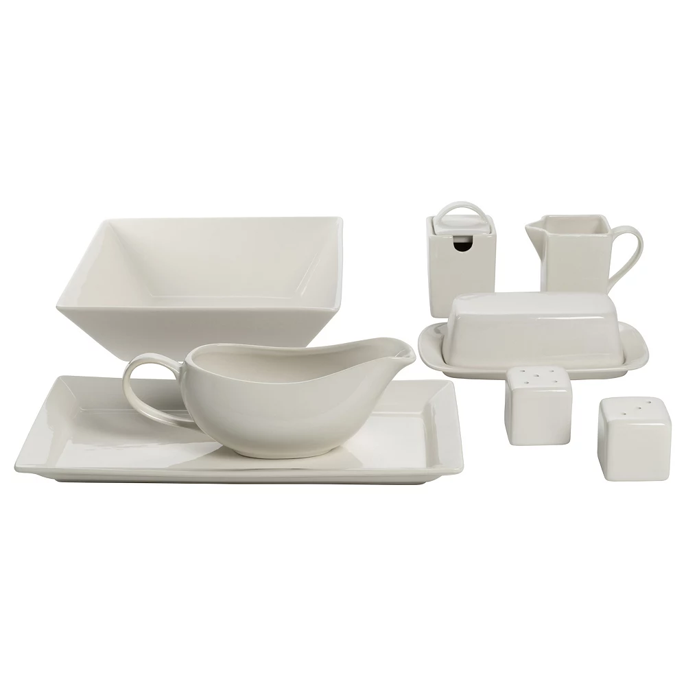 10 Strawberry Street Nova Square 40-pc. Dinnerware Set 3 10 Strawberry Street Nova Square 40-pc. Dinnerware Set - Image 3