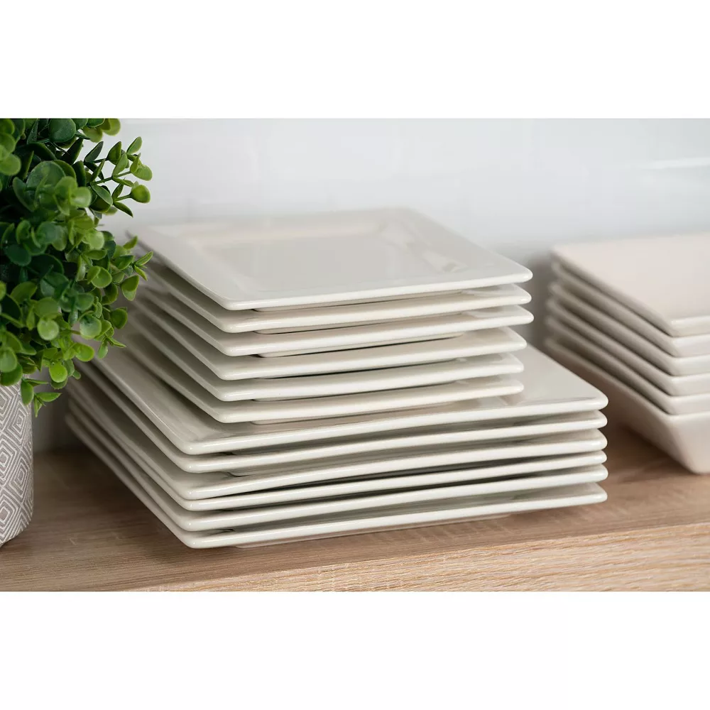 10 Strawberry Street Nova Square 40-pc. Dinnerware Set 6 10 Strawberry Street Nova Square 40-pc. Dinnerware Set - Image 6