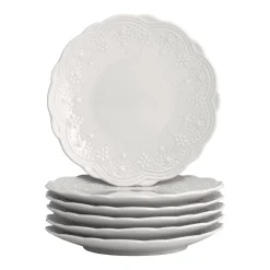 10 Strawberry Street Valentina 6-pc. Bread & Butter Plate Set