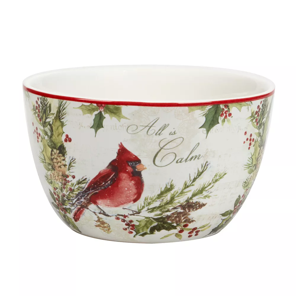 Certified International Silent Night 4-pc. Ice Cream Bowl Set 2 Certified International Silent Night 4-pc. Ice Cream Bowl Set - Image 2