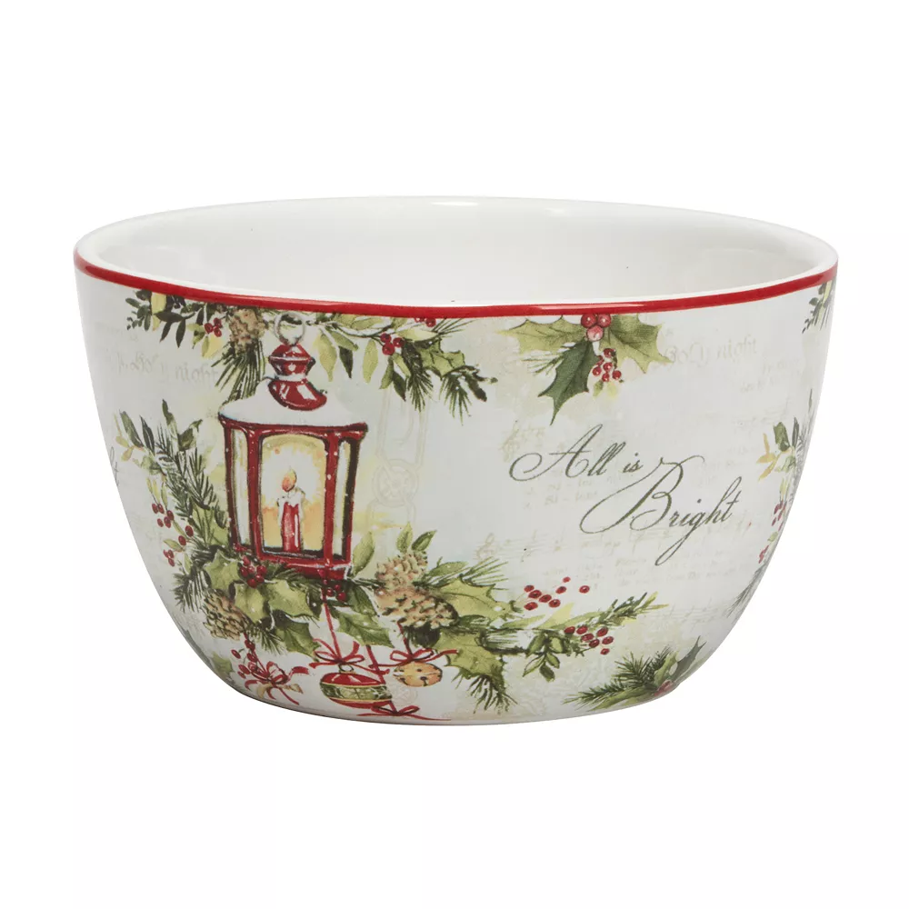 Certified International Silent Night 4-pc. Ice Cream Bowl Set 3 Certified International Silent Night 4-pc. Ice Cream Bowl Set - Image 3