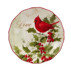 Certified International Winters Medley 4-pc. Dessert Plate Set -Mikasa Sales 5829228 ALT3