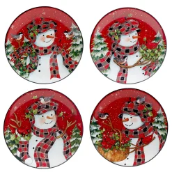 Certified International Christmas Lodge Snowman 16-pc. Dinnerware Set -Mikasa Sales 5829328 ALT2
