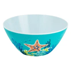 Celebrate Together Summer Celebrate Together™ Summer Sea Creature 4-pc. Melamine Cereal Bowl Set -Mikasa Sales 5837302 ALT3