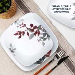 Corelle Kyoto Leaves 16-pc. Dinnerware Set -Mikasa Sales 5889330 ALT3