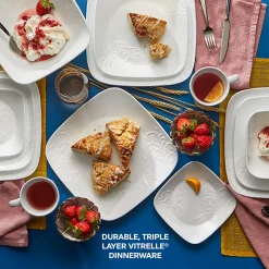 Corelle Cherish 16-pc. Dinnerware Set 8 Corelle Cherish 16-pc. Dinnerware Set -Mikasa Sales 5889332 ALT3