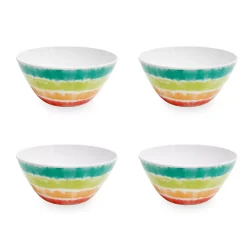 Celebrate Together Summer Celebrate Together™ Summer 4-pc. Melamine Tie-Dye Cereal Bowl Set