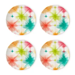 Celebrate Together Summer Celebrate Together™ Summer 4-pc. Melamine Tie-Dye Salad Plate Set